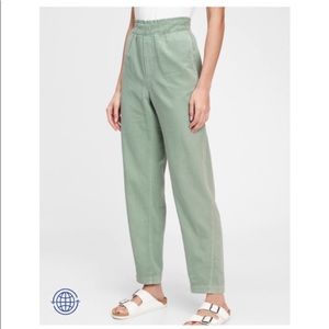 Washwell Tencel High Rise Paperbag Pull-on Pants